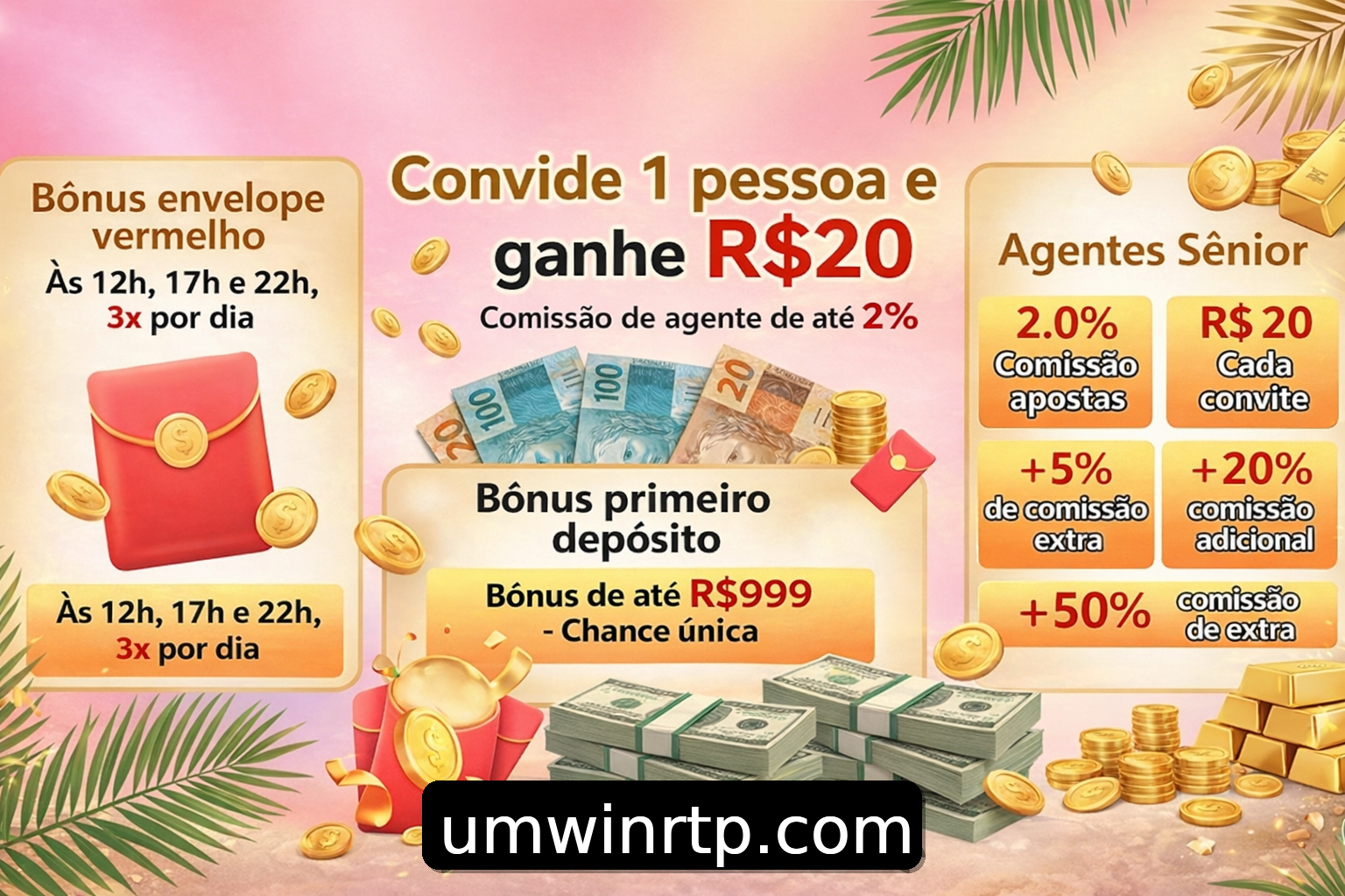 Banner do Bônus do Casino umwin